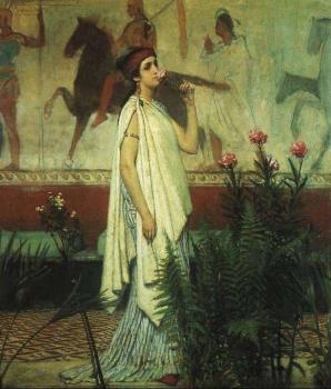 Sir Lawrence Alma-Tadema : A Greek Woman